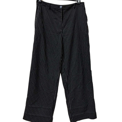 Princess Highway Womens Size 14 Wide Leg Pants Black  / White 