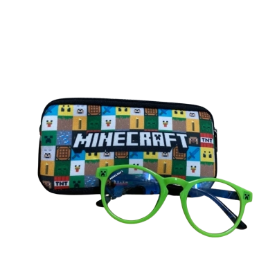 Minecraft Glasses and Case 