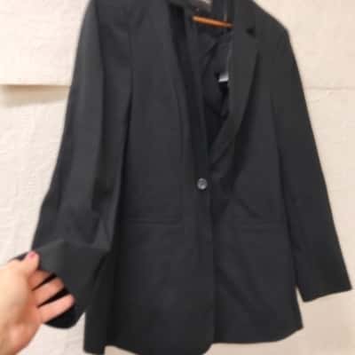 David Lawrence Womens  Size 14 Black Carrey Ponte Blazer Jacket NWT RRP$229