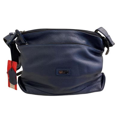 Pierre Cardin Womens Cross Body Bag / Handbag  Black  / Blue / Navy Blue NWT