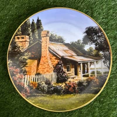 Vintage Macquarie Heritage “Blundell’s Cottage” Display Plate 1993