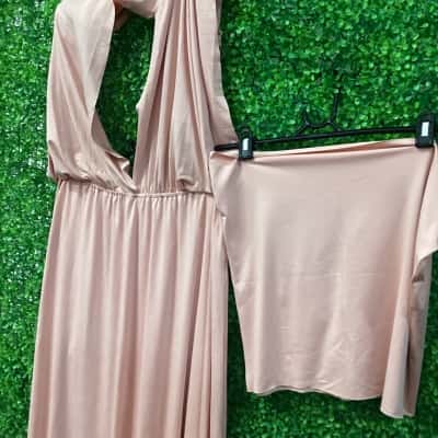 Womens  Size 2 Bridesmaid Dress Peach x 2