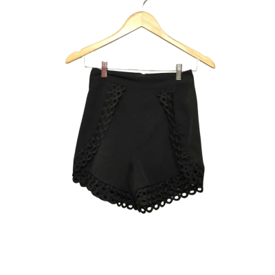 Bardot Womens  Size 6 Shorts Black  
