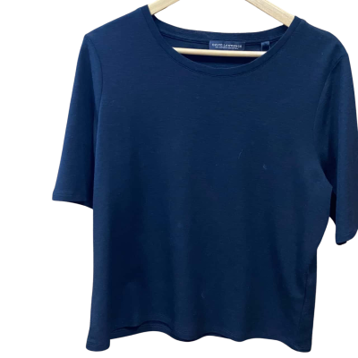 David Lawrence 100% Merino Wool Black Top Size XL