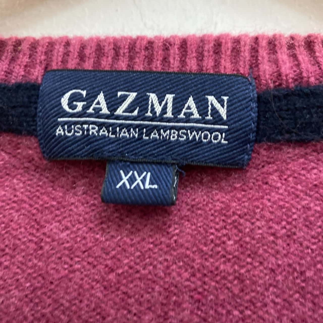 Gazman Mens Size XXL Jumpers deep pink(s)