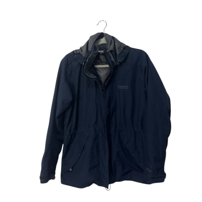 Kathmandu  Size 12 Raincoat Navy Blue 