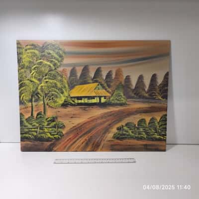 Painting Signed Unframed Camden 