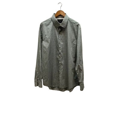 Peter Jackson Mens Size 46 Green Check Shirt