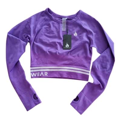Ryderwear Womens gymwear T-Shirt Purple