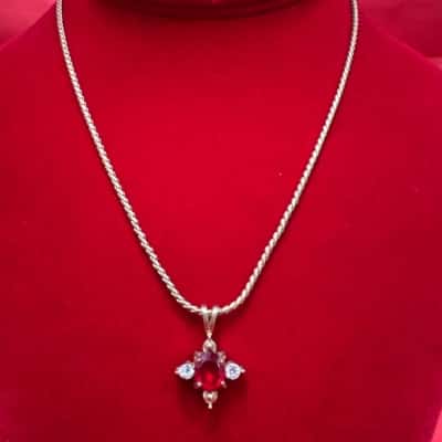  Women's Reversible Necklace 