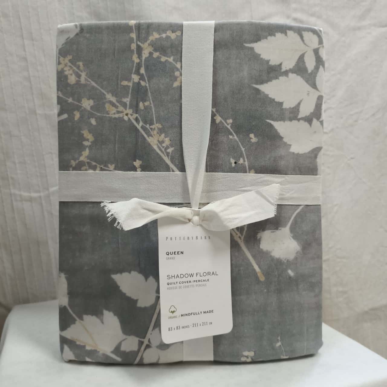 Pottery barn Queen Size Shadow Floral Quilt Cover(s)