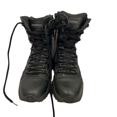 Mens Black Converse Tactical Boots and size 6m