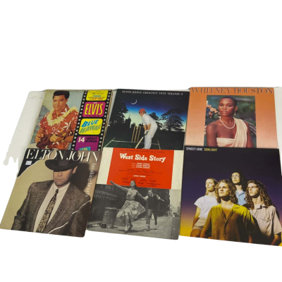 Bundle of 6 Different Vinyls 