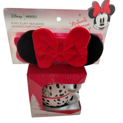 Disney Teapot And Minnie Headband 