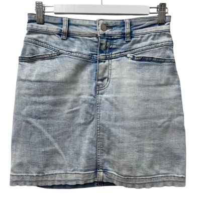Seed Heritage Womens  Size 6 Denim Skirt Blue 