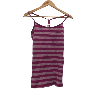 Lululemon Womens  Size 12 Top Pink  / White 