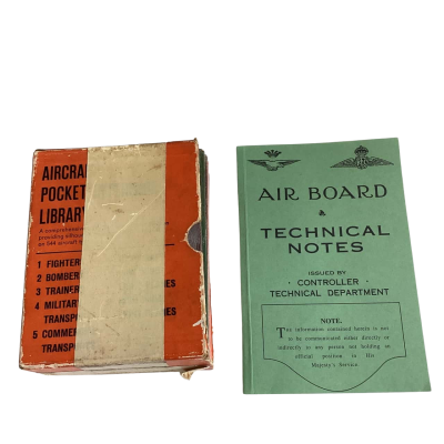 Lot of 2 Vintage Aircraft Reference Books 
