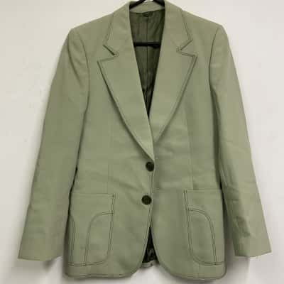 Albergo by Frieze Mens Size M Suit Jacket Light Olive 