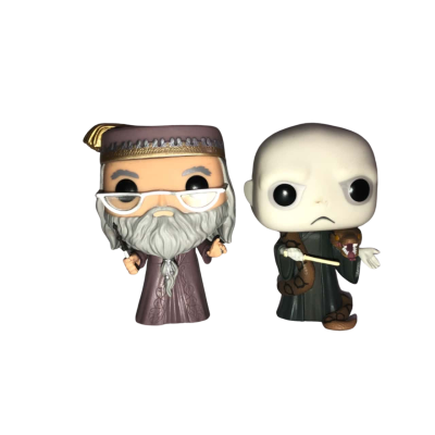 Dumbledore and Voldemort Pop Funko's  
