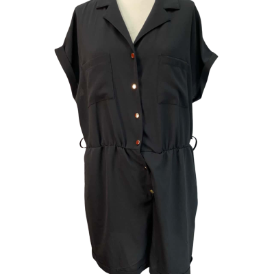 Crossroads Womens  Size 14 Jumpsuit Black  