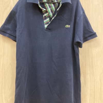 Lacoste Kids  Size Youth Navy Blue polo Shirt 11