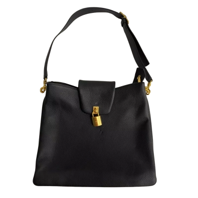 Oroton HEAVY METAL Black Tate Bag 