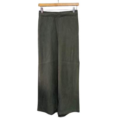 Assembly Label Womens  Size 12 Wide Leg Pants Green 