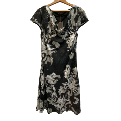 Liz Jordan Womens  Size 18 Black/ Grey dress