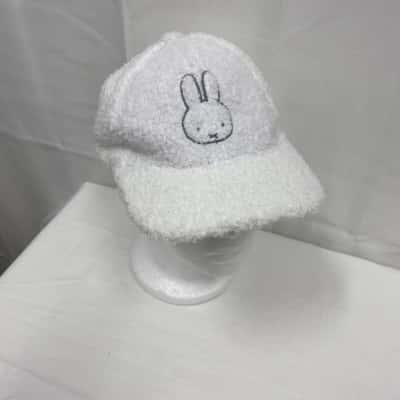  Miffy Kids Teddy Bear Cap Size 3+ White 