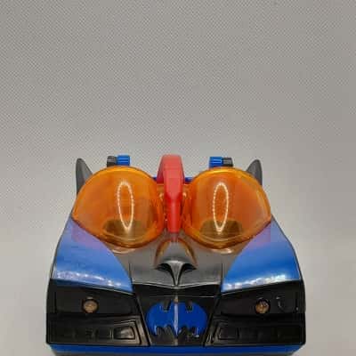Fisher Price DC Comics Batmobile Batman Toy Disc Shooter