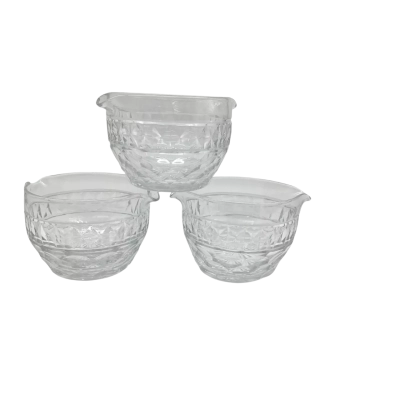 VINTAGE GLASS COOLERS OR FINGER BOWLS