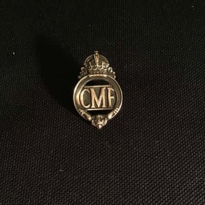 Vintage C.M.F. (Citizen Military Forces) Lapel Badge