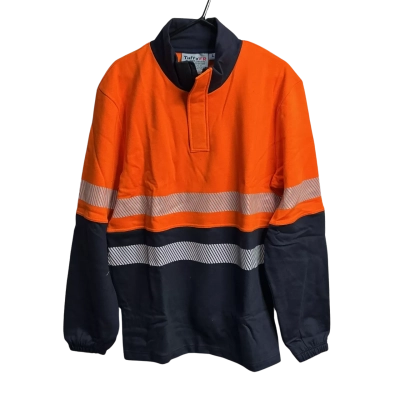 Tuffa Mens  Size L High Vis Jacket Blue / Orange 