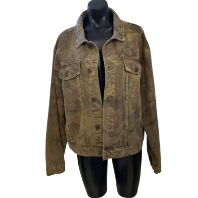 Cotton Candy Mens  Size XL Open Jacket Camouflage 