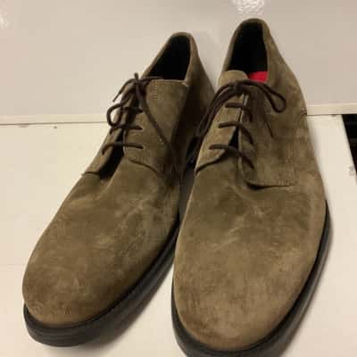 Lloyds Germany Mens  Size 10 Dress shoes Olive 