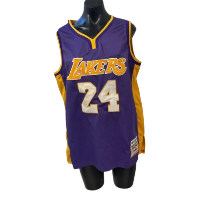 NBA Lakers Mens  Size L Singlet  Purple / Yellow 