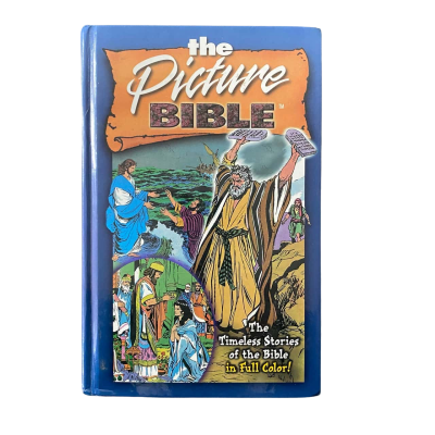 The Picture Bible: The Timeless Stories of the Bible in Full Colour Hardcover Book