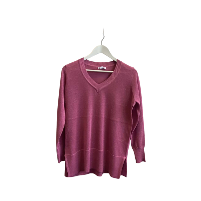 Brand New Rockmans Womens Size XS Long Sleeve Top Pink