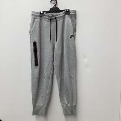 Nike Womens  Size L Track Pants Grey 