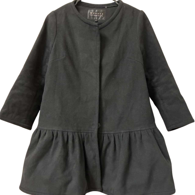 Déesse Womens Size M Winter Coat Black  