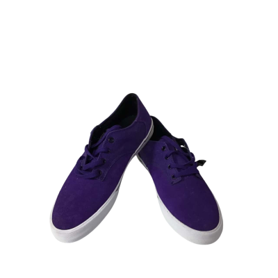 Supra Pistol Mens Size 44 Purple-White Lace up Sneakers (new)