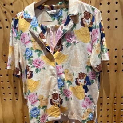 Peter Alexander Womens  Size M pyjamas with beauty and the beast motif