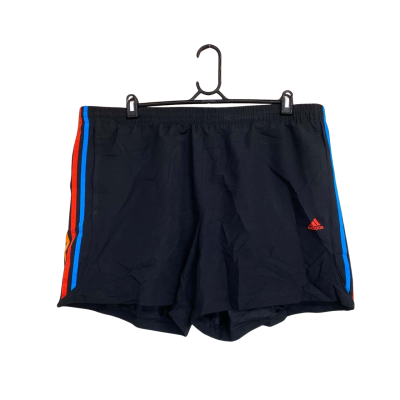 Adidas Mens Sport Shorts Size XXL Black  / Striped 