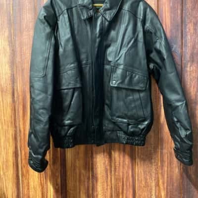 Aspen Leather Size M Leather Jacket Black  