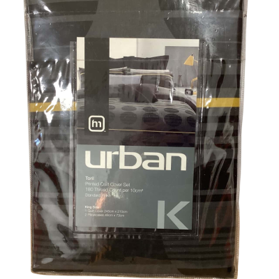 Urban Quilt Cover Set 