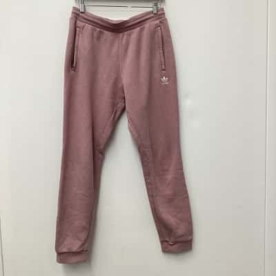 Size L Adidas Womens mauve tracksuit Pants  