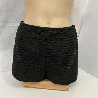 SASS & BIDE, ROOM OF WELCOME,Beaded Embellished shorts, Women size 36-6, Brand new $450