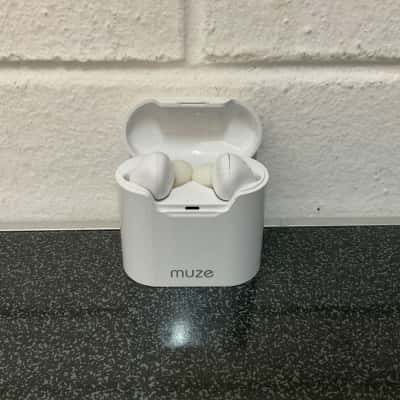 MUZE AIRVIBES TWS EARBUDS (Model: MUZ40039W-WHT) (B19)
