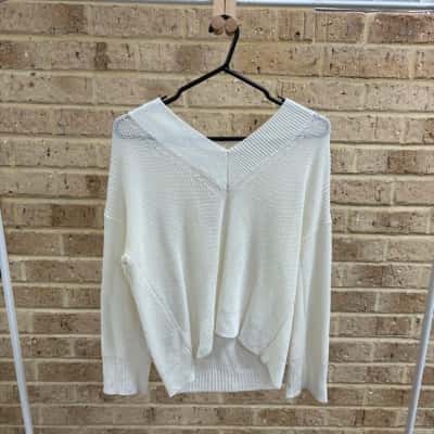 Country Road Womens cream knit Size XS 