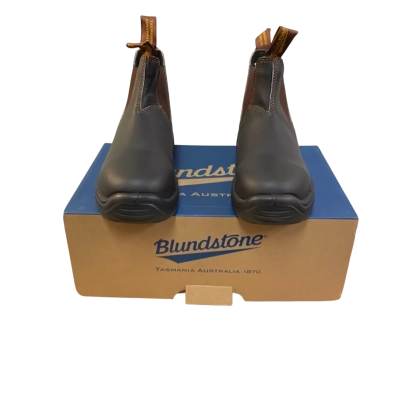 Blundstone Mens  Size AUS/UK 4 Safety Boots Brown 